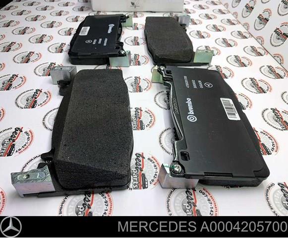 Гальмівні колодки Mercedes A0004205700 ціна, від 191.26 USD