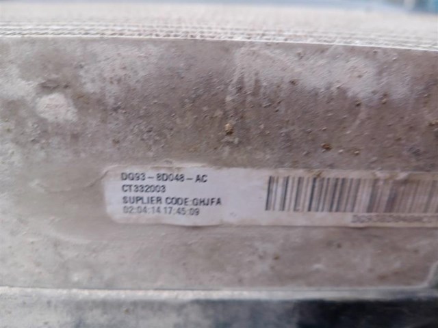 Радіатор охолодження, додатковий Ford DG938D048AC