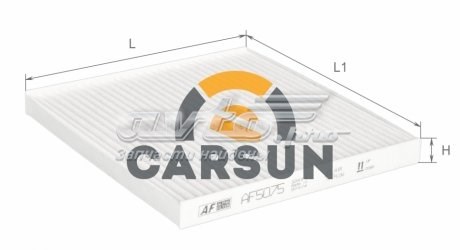 Повітряний фільтр салону Alpha Filter AF5075