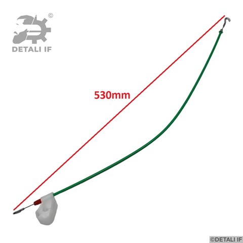 Трос відкривання двері передньої правої DF12013 Detali IF