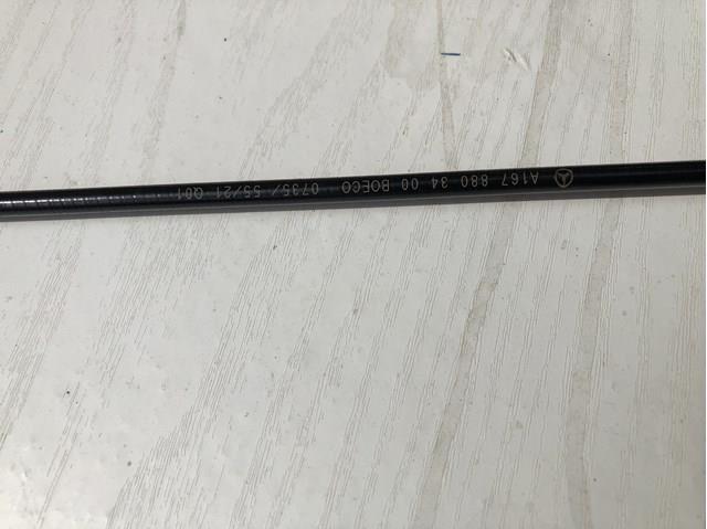 Купити A167880340064 Mercedes Трос відкриття капота, передній