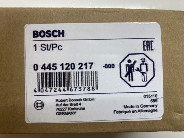Паливні форсунки 445120217 Bosch