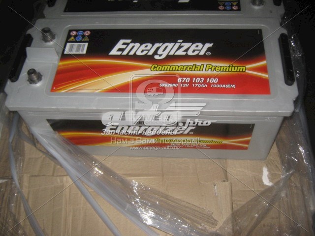 Акумуляторна батарея, АКБ 670103100 Energizer