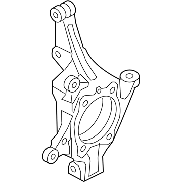 51715C5400 Hyundai/Kia Цапфа передня ліва