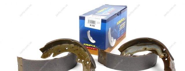 Колодки гальмові задні, барабанні Kampol K104 ціна, від 26.44 USD