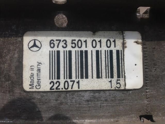 A6735010101 Mercedes Охолоджувач наддувочного повітря