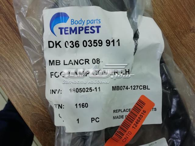 Решітка протитуманних фар ліва Tempest 0360359911