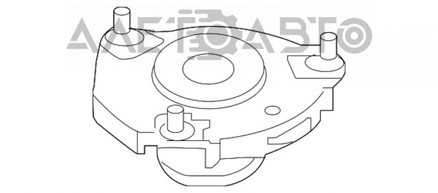 Купити 54610C6000 Hyundai/Kia Опора амортизатора переднього