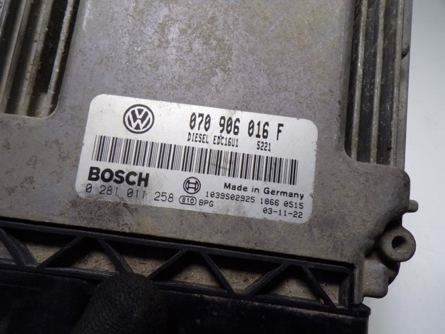  VAG 0281011258 ціна, від 71.34 USD