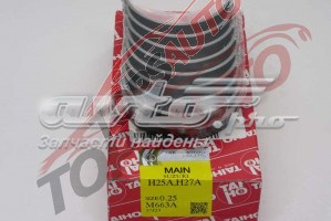 Купити M663A025 Taiho Вкладиші колінвала, корінні, комплект, 1-й ремонт (+0,25)