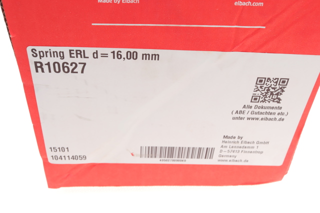 R10627 Eibach Пружина амортизатора передняя