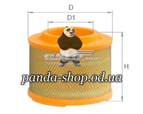 Елемент повітряного фільтра Alpha Filter AF0088 ціна, від 11.68 USD