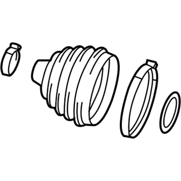 0036460 GKN-Spidan Пильник ШРУСа зовнішній, передній піввісі