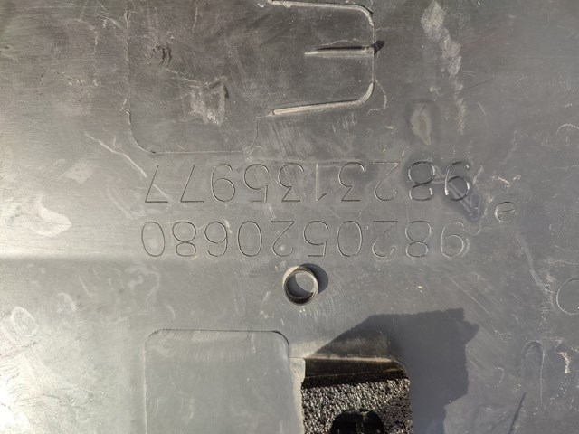 Купити 9820520680 Peugeot/Citroen Молдинг задніх лівих дверей, нижній