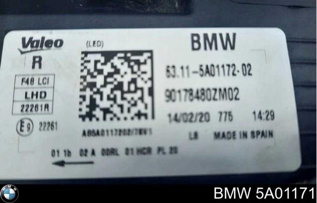 Купити 63115A01171 BMW 