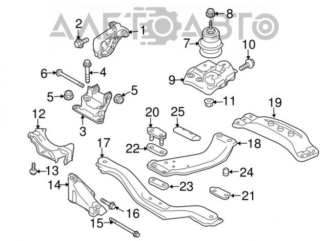  41032AJ030 Subaru