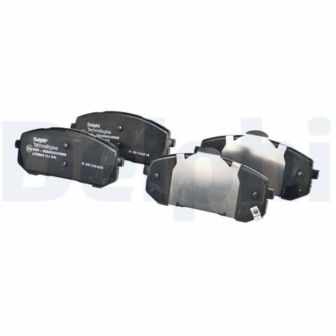 Передні тормозні колодки GK1509 CTR