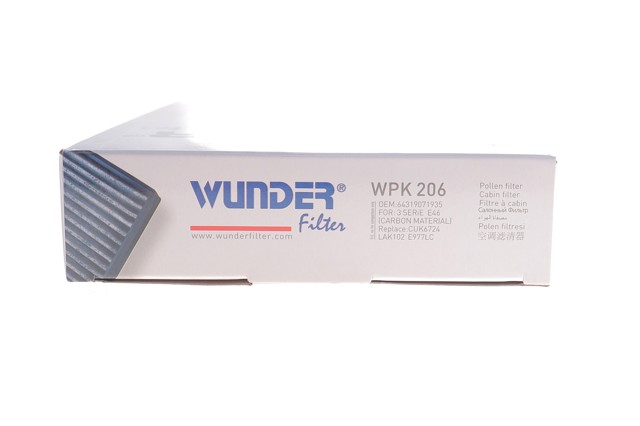 Повітряний фільтр салону Wunder WPK206