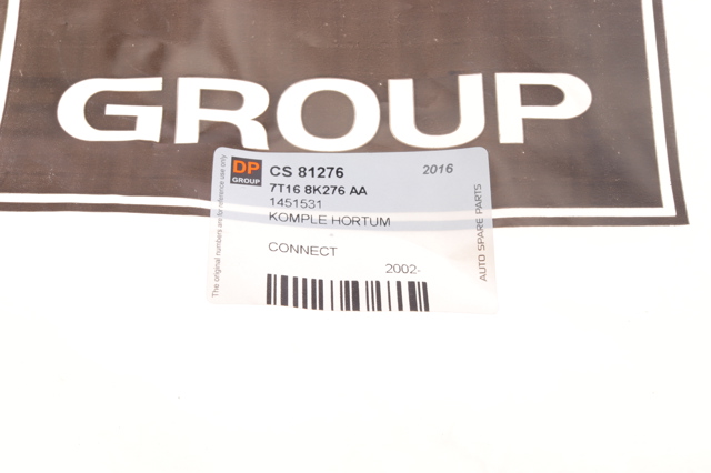 Шланг розширювального бачка, верхній CS81276 DP Group
