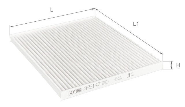 Фільтр повітряний обігрівача Alpha Filter AF5147 ціна, від 2.90 USD