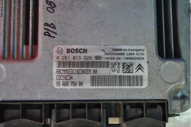 Блок двигуна Bosch 0281013329