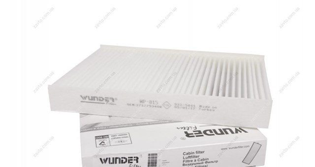 Повітряний фільтр салону Wunder WP815