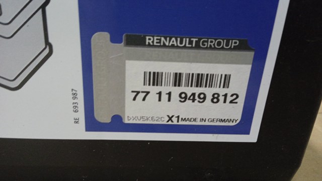 7711947964 Renault (RVI) Авто акумулятор