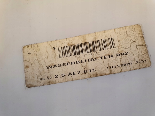  992955453B Porsche