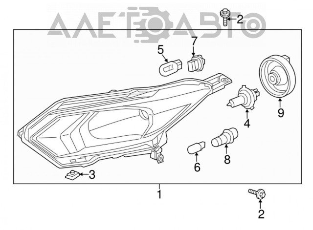 ZHD111075L Signeda Фари
