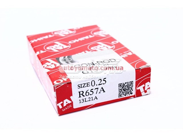 Вкладиші колінвала, шатунні, комплект, 1-й ремонт (+0,25) Taiho R657A025 ціна, від 7.82 USD