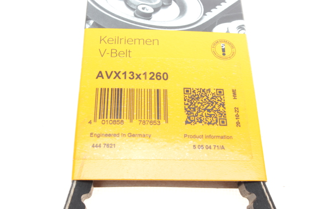 Купити AVX13X1260 Continental/Siemens Ремінь генератора