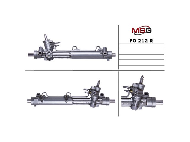 Вал / шток рульової рейки MSG OP207C