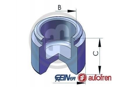 Поршень тормозного суппорта переднего  AUTOFREN D025346