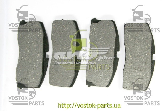 Купити 3501190005 Geely Колодки гальмівні передні, дискові