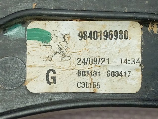 Склопідйомник передньої лівої двері 9810488980 Peugeot/Citroen