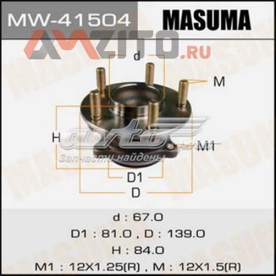 Маточина заднього колеса Masuma MW41504