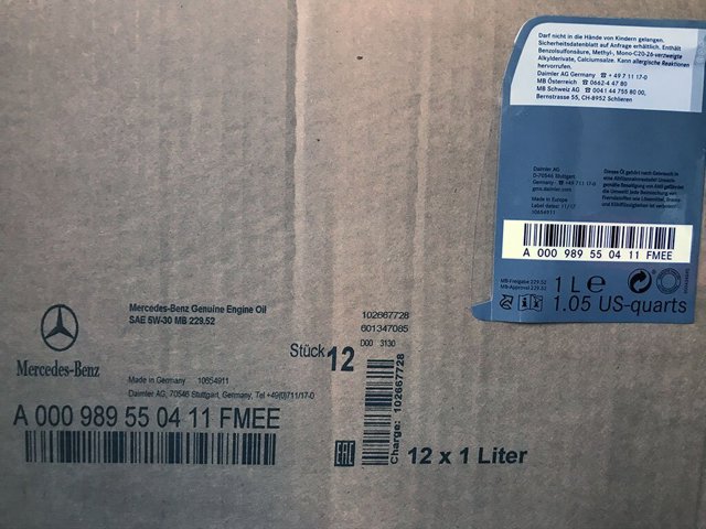  A000989550411FMEE Mercedes