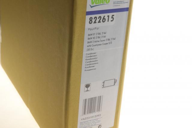 Конденсатор кондиціонера VALEO 822615 ціна, від 130.42 USD