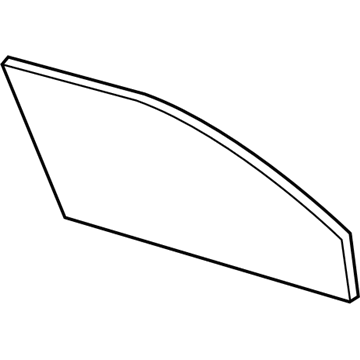 5155448AC Chrysler Скло передніх дверей, правих