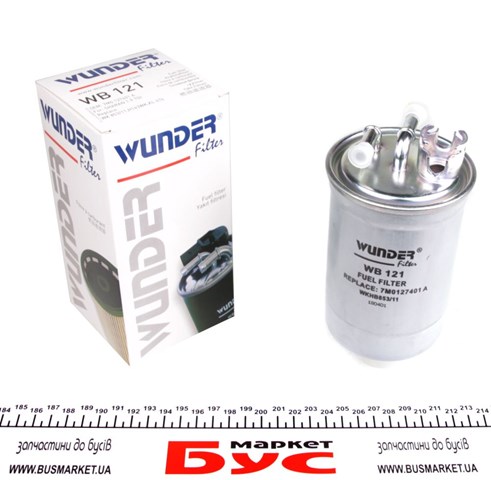 Фільтр тонкого очищення палива Wunder WB121 ціна, від 9.10 USD