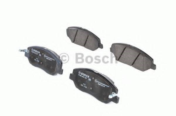 Передні тормозні колодки 986494227 Bosch