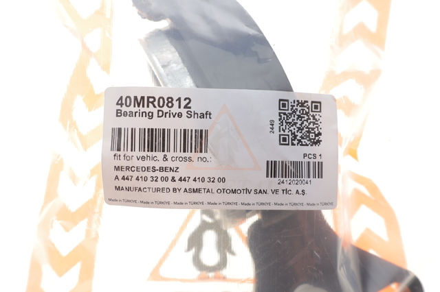 Купити 40MR0812 As Metal Підвісний підшипник карданного валу