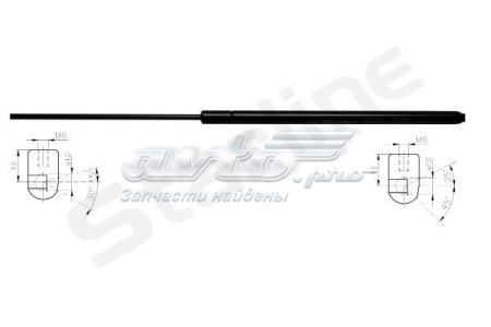 Амортизатор кришки багажника Starline 4282800