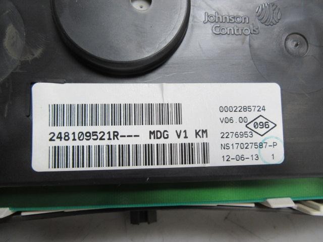 Приладова дошка-щиток приладів 248109521R Renault (RVI)