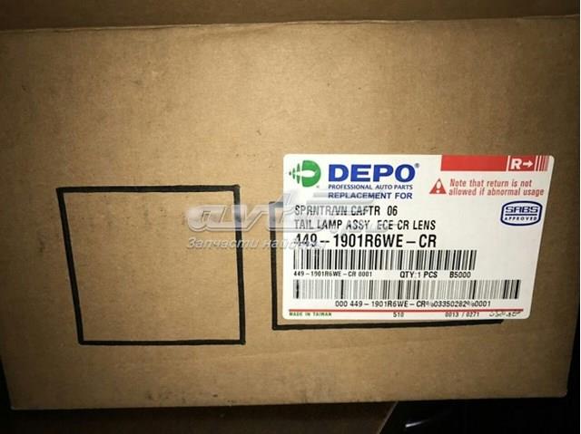 Задні ліхтарі Depo/Loro/Abakus 4491901R6WECR ціна, від 32.37 USD