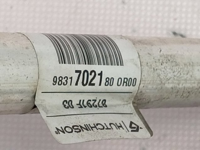 9831702180 Peugeot/Citroen Шланг кондиціонера, від радіатора до випарника