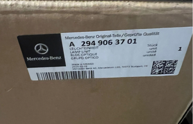 A2949063701 Mercedes 