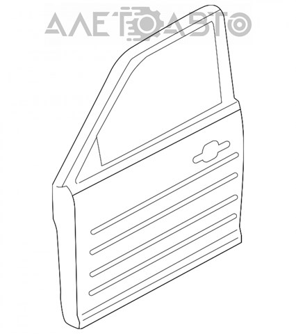 Купити AA8Z7420124A Ford Двері праві передні