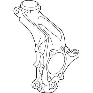 Цапфа поворотна права Nissan/Infiniti 400145NA0A ціна, від 251.94 USD