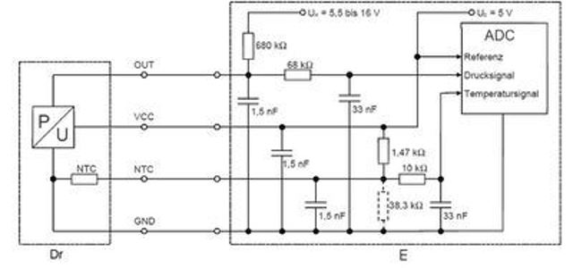 281006076 Bosch Датчик наддува